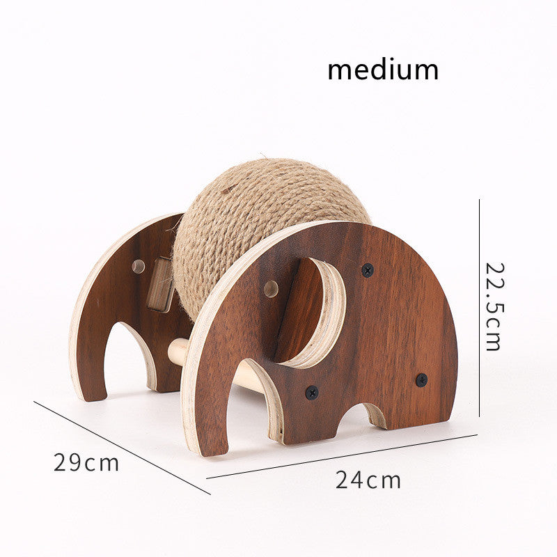 EcoPaw Chic: Stylish Wooden Cat Climber