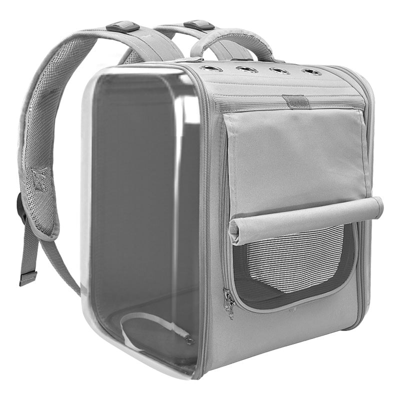 Whisker Wanderer: Cozy Cat Companion Backpack for Outdoor Adventures