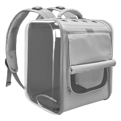 Whisker Wanderer: Cozy Cat Companion Backpack for Outdoor Adventures