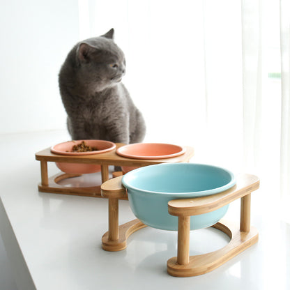 EarthPaw Ceramic Eco-Savvy Cat Food Bowl