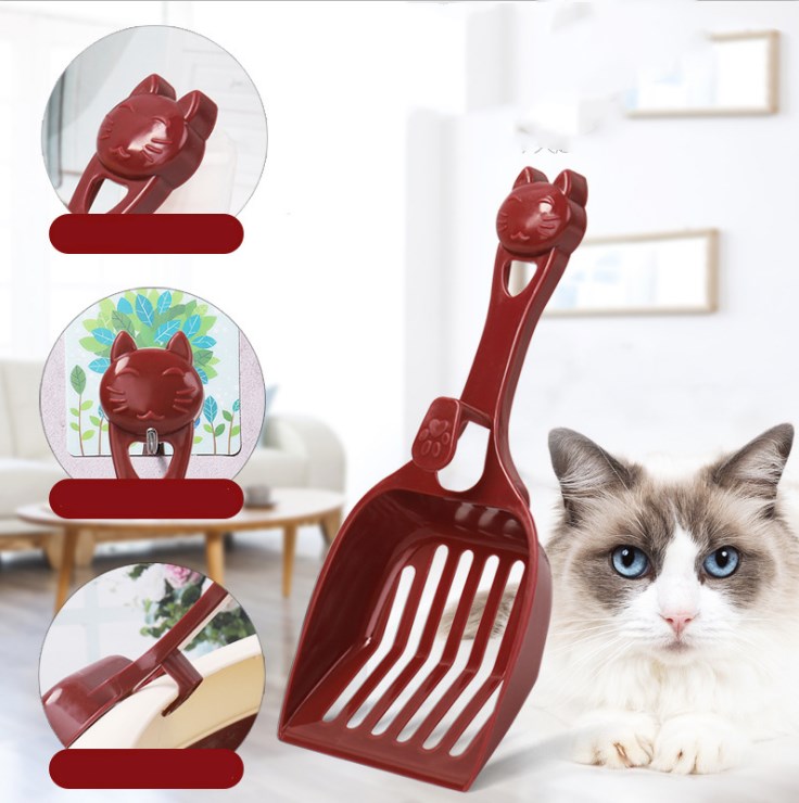 Pawsome Multifunctional Cat Head Litter/Food  Scoop