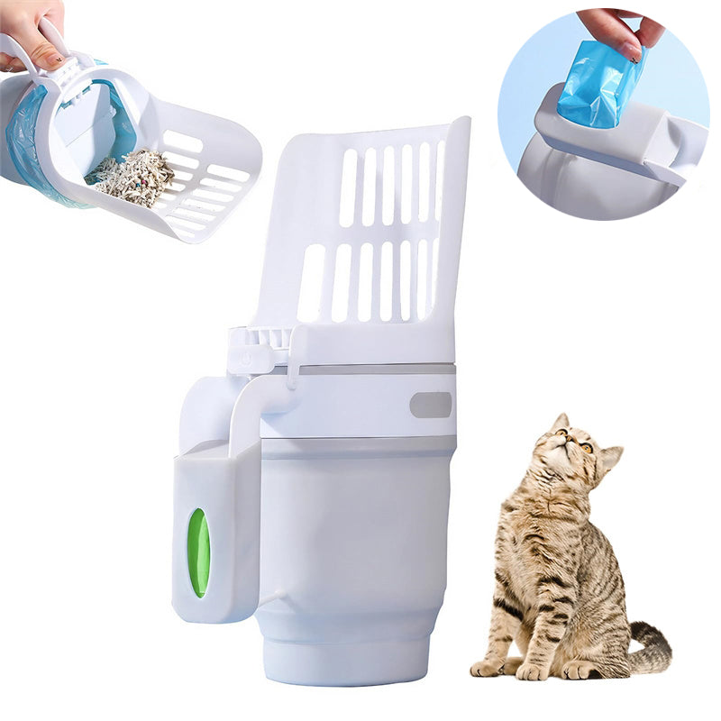 Pawsome Scoop & Sift: Chic Cat Litter Box Set