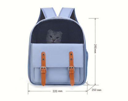 RoamingPaws Breathable Pet Backpack: Portable Outdoor Companion