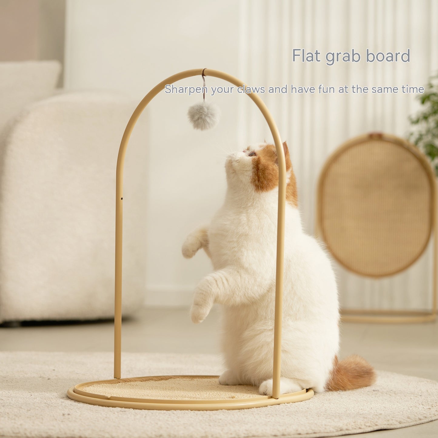 EcoPaws Multi-Functional Cat Scratcher & Side Table