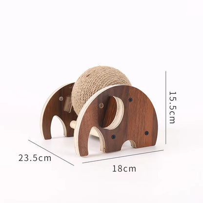 EcoPaw Chic: Stylish Wooden Cat Climber